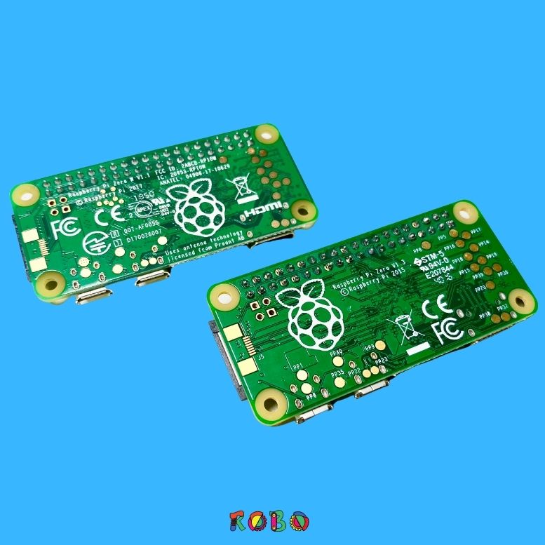 Neben dem Mini-HDMI-Anschluss bietet der Raspberry Pi Zero W auch einen Micro-USB-Anschluss und ein Micro-USB-Netzteil, Composite-Video und einen Reset-Anschluss.