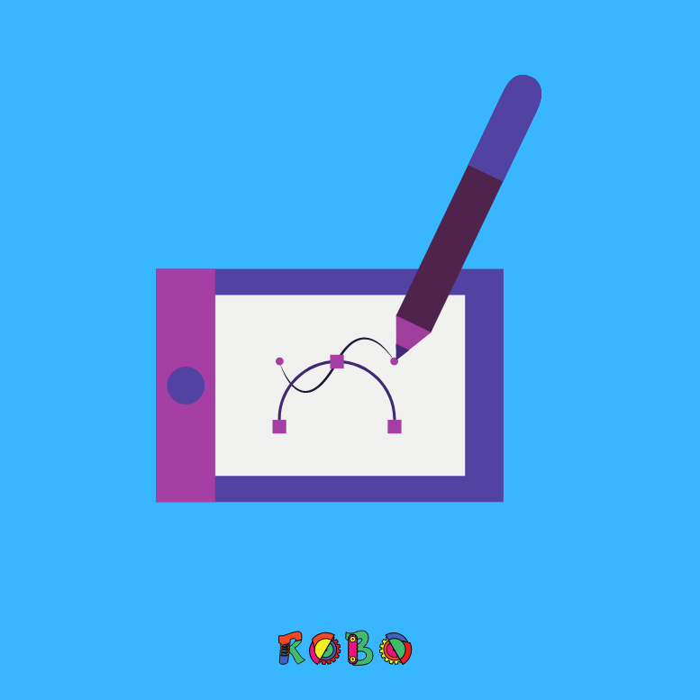 Digitale Schreibtafel für Kinder